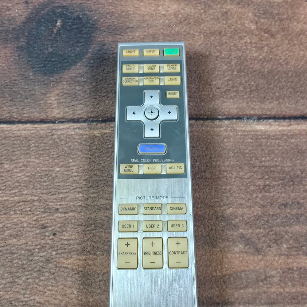 Sony Projector Remote RM-PJVW60 Silver Good Condition Picture Mode Controls - Picture 3 of 6